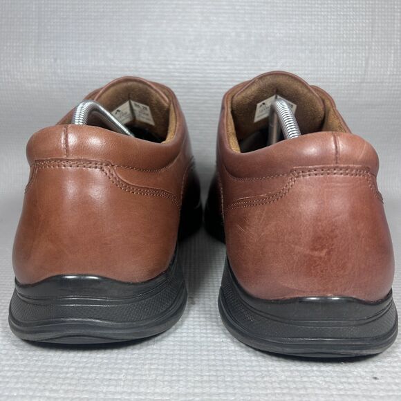 Anodyne No. 28 Mens Size12 Xtra Wide Casual Brown Leather Diabetic Shoes Straps - Picture 4 of 10